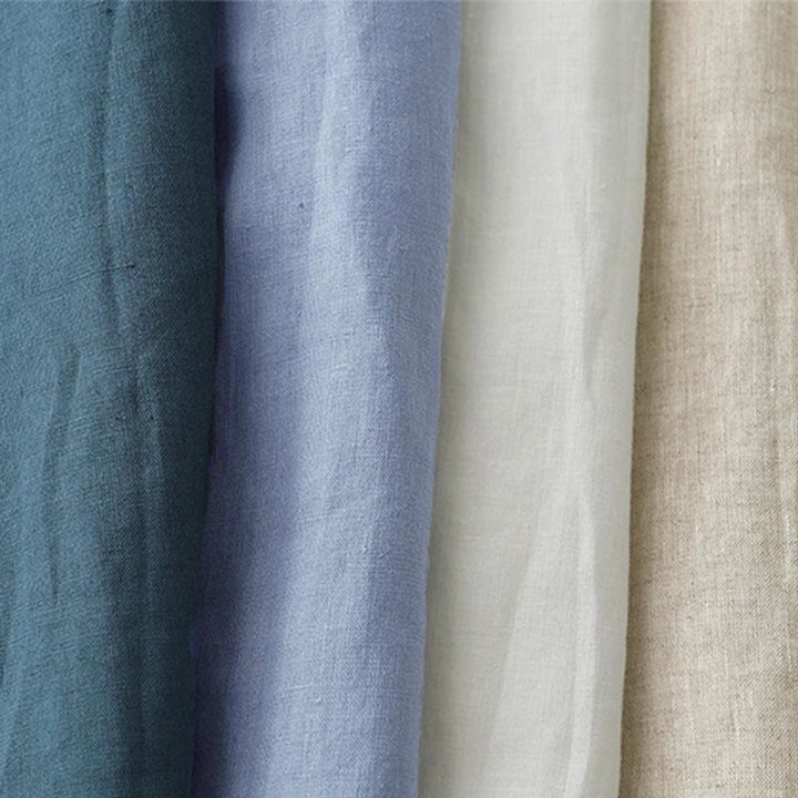 Camisa de manga tres cuartos con botones de color liso con Buddha Stones - image 35