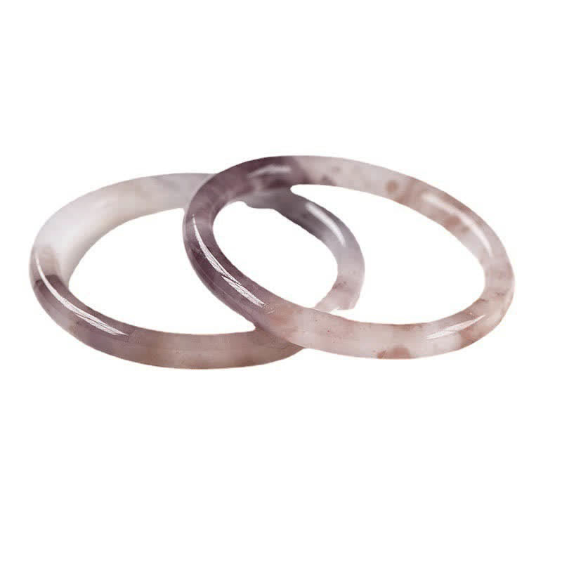 Pulsera de jade de seda dorada y morada para la riqueza con Buddha Stones - image 7