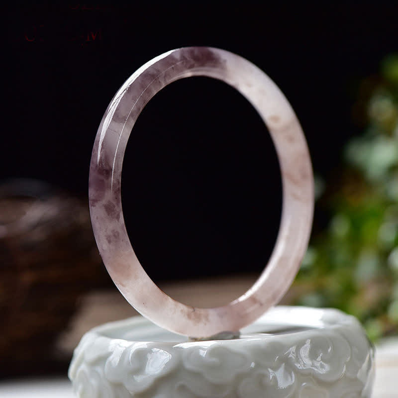 Pulsera de jade de seda dorada y morada para la riqueza con Buddha Stones - image 2