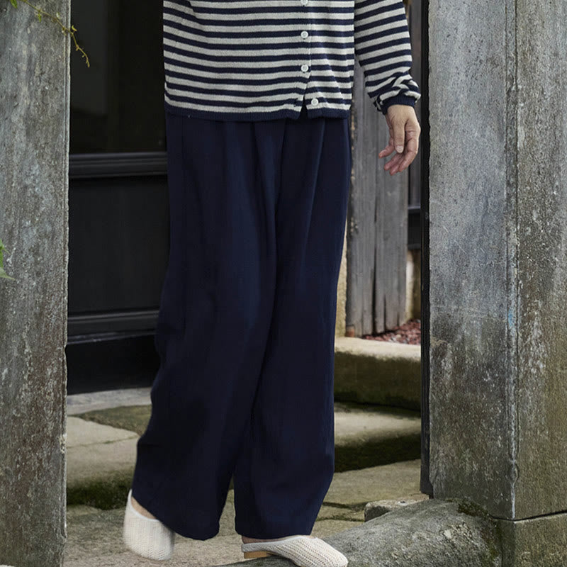 Pantalones Buddha Stones lisos hasta el tobillo para mujer con bolsillos para adultos mayores - image 26