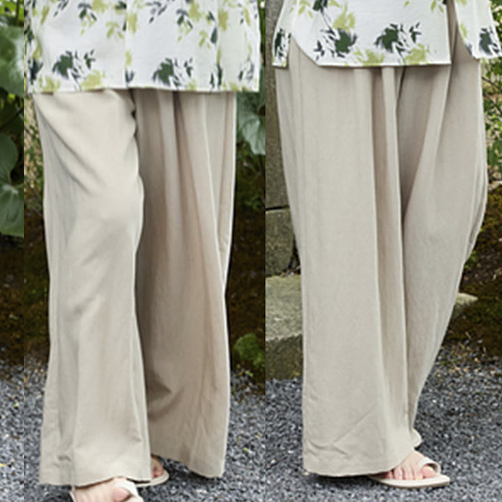 Pantalones Buddha Stones lisos hasta el tobillo para mujer con bolsillos para adultos mayores - image 15