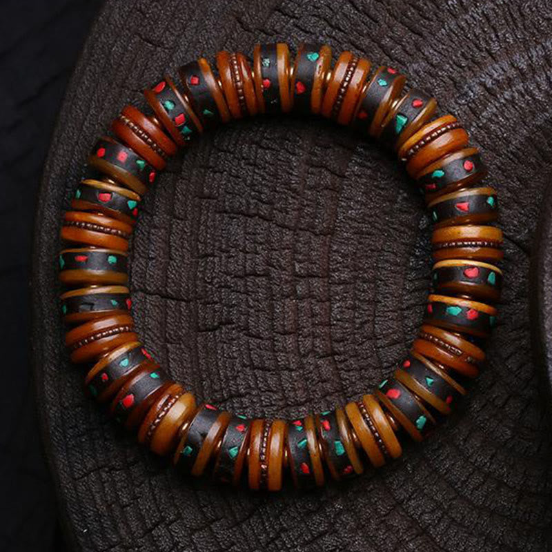 Pulsera de cuentas de Buddha Stones , El Señor del Bosque Cadáver, Recordatorios de nuestra impermanencia - image 11