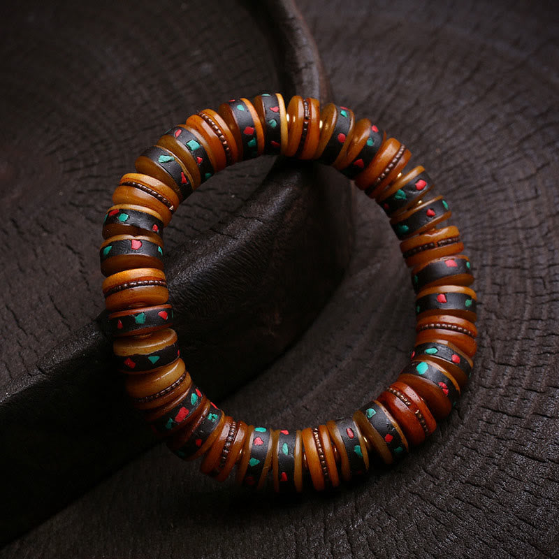 Pulsera de cuentas de Buddha Stones , El Señor del Bosque Cadáver, Recordatorios de nuestra impermanencia - image 10