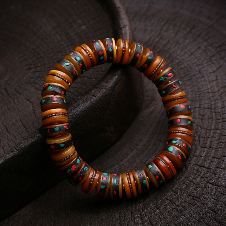 Pulsera de cuentas de Buddha Stones , El Señor del Bosque Cadáver, Recordatorios de nuestra impermanencia - image 10