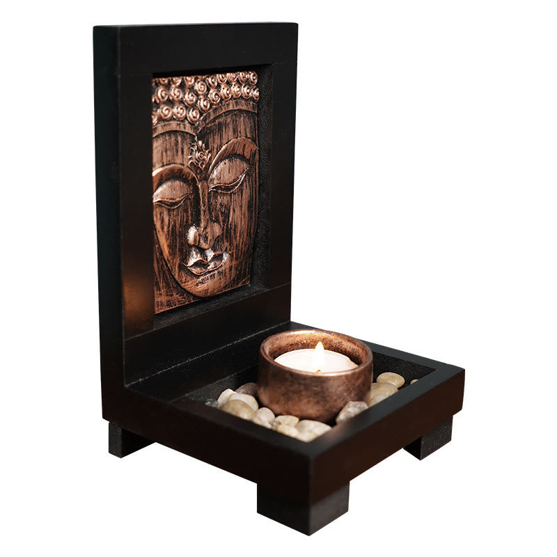 Buddha Stones Buda Compasión Serenidad Hogar Oración Altar Zen Decoración