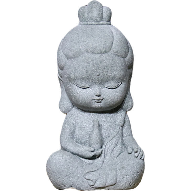 Buddha Stones meditación estatua de Buda compasión decoración del hogar