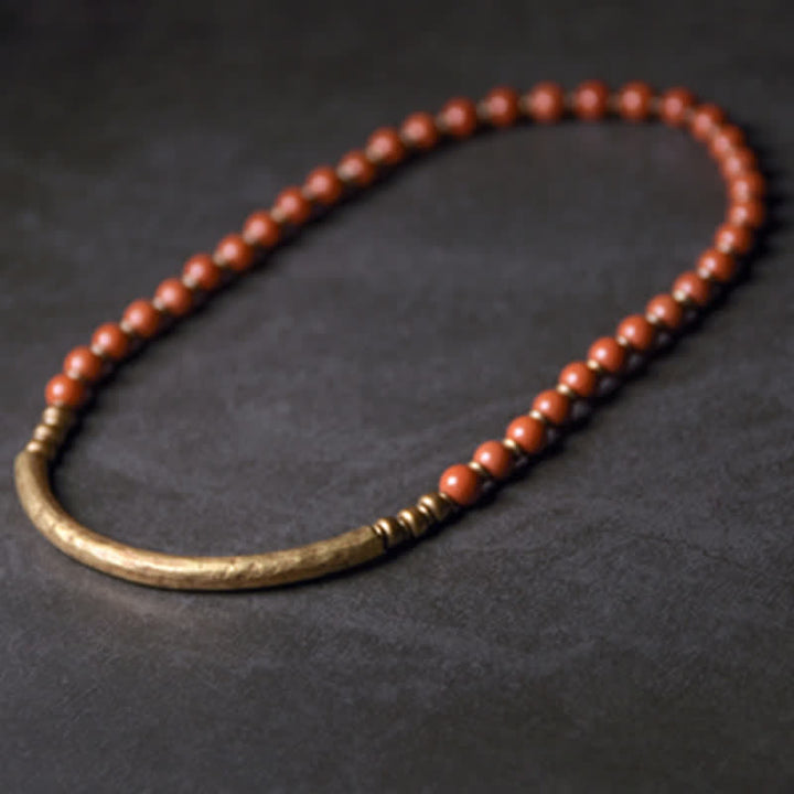 Pulsera de pareja de paz con Buddha Stones, jaspe rojo, ágata de musgo, cristal de obsidiana negra, cobre