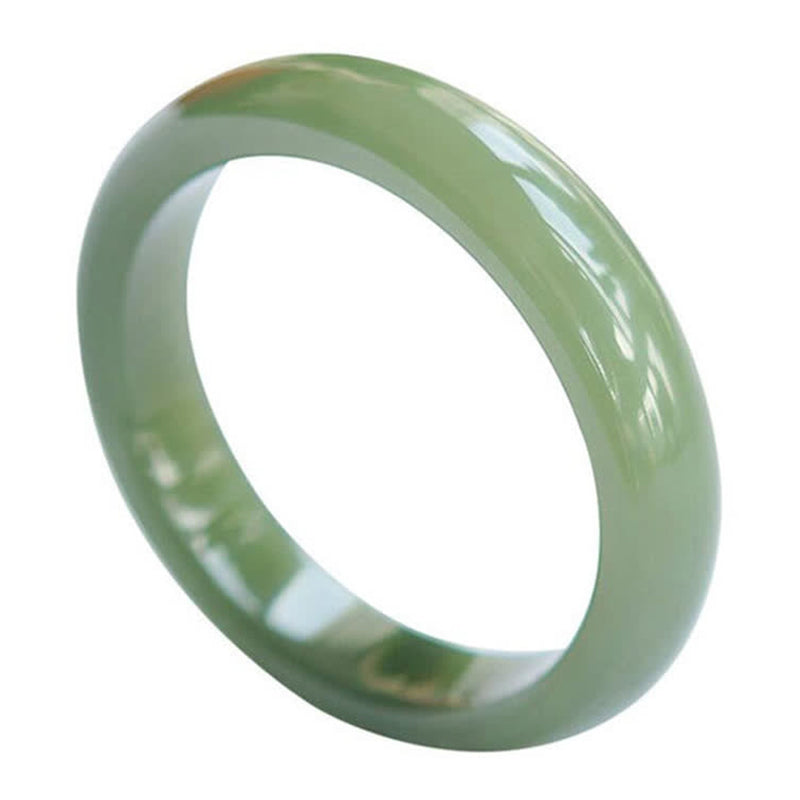 Brazalete de bendición de la abundancia de jade