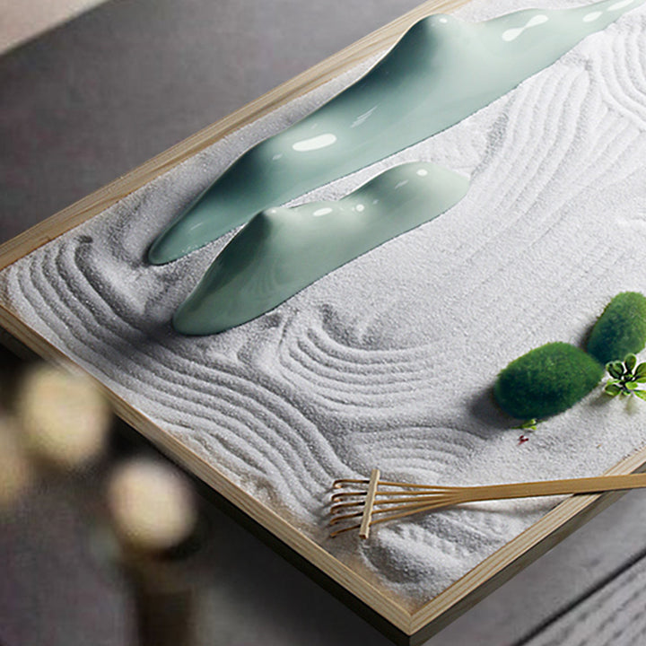 Buddha Stones Rocas Paisaje Meditación Iluminación Zen Jardín Decoración