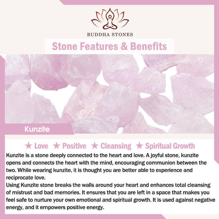 Kunzite Hetian White Jade Gourd Love Pulsera de crecimiento espiritual