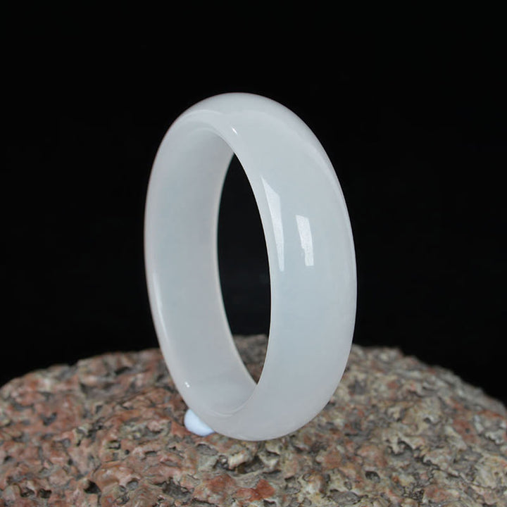 Brazalete de pulsera de suerte y riqueza de jade de seda dorada natural con Buddha Stones