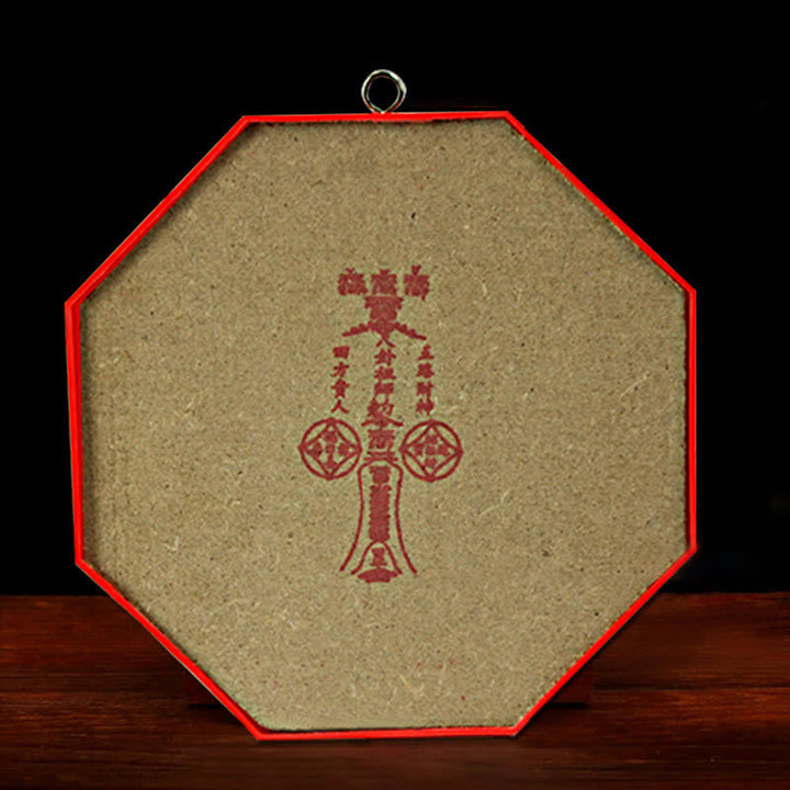 Espejo de mapa de energía de sala de estar de equilibrio de mapa Bagua de Feng Shui