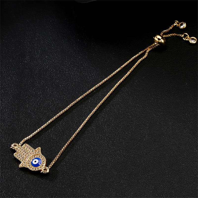 Pulsera de coraje con protección contra el mal de ojo con Buddha Stones