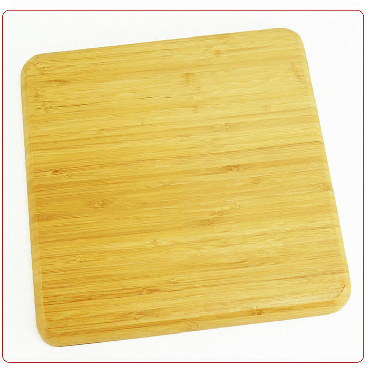 Mapa de Bagua de Bambú Feng Shui Mapa de Energía de Armonía