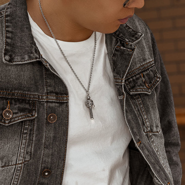 Colgante de collar giratorio con Buddha Stones , Om Mani Padme Hum tibetano, rueda de oración, sabiduría de loto - image 12