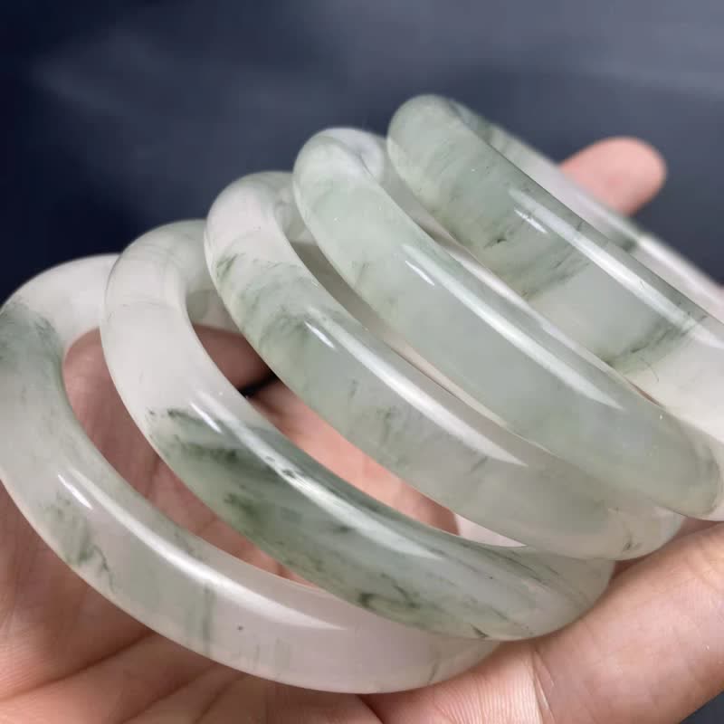 Brazalete de bendición de suerte de abundancia de jade