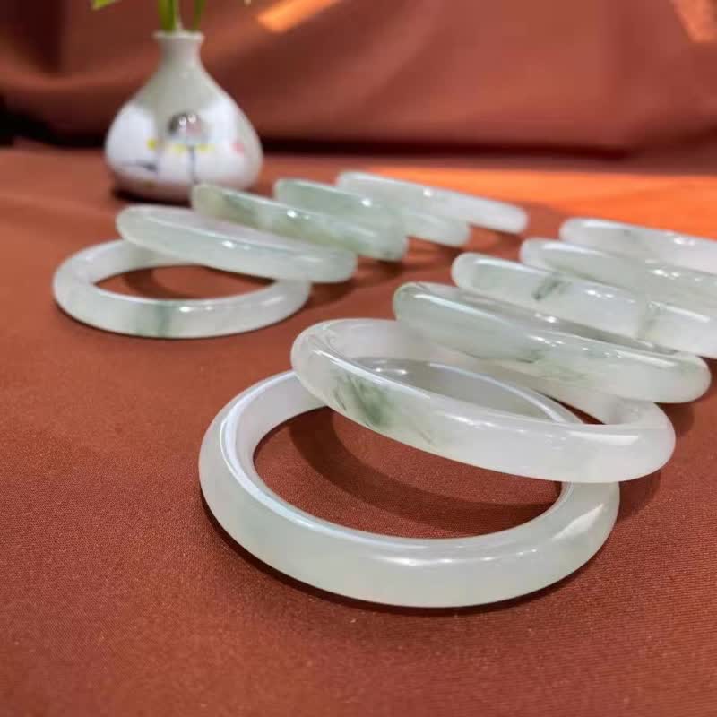 Brazalete de bendición de suerte de abundancia de jade