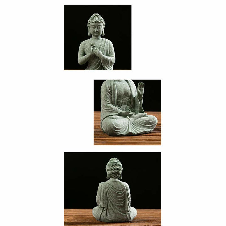 Estatua tibetana de meditación, contemplación, Buda, serenidad, compasión, decoración
