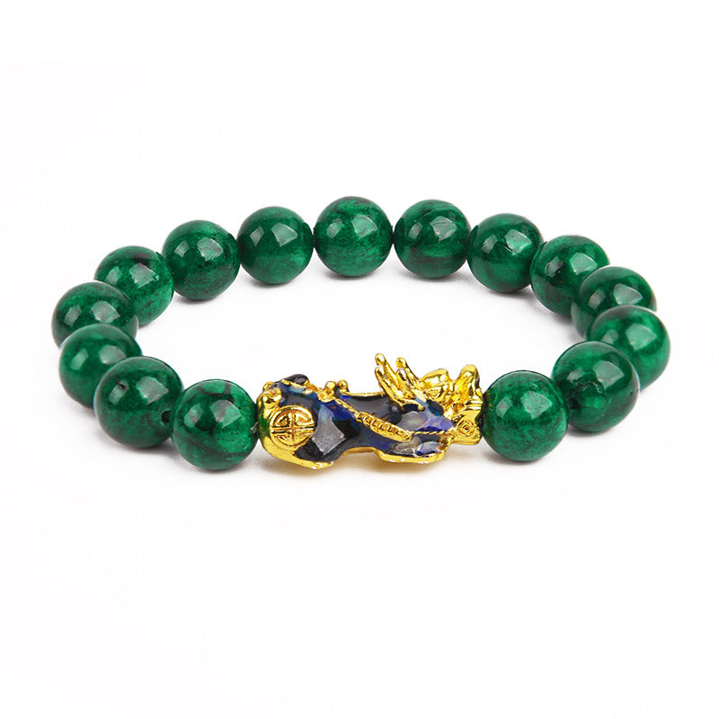 Pulsera de protección de jade FengShui PiXiu de Buddha Stones