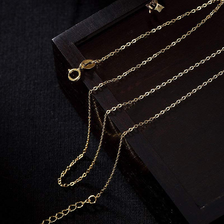 Buddha Stones Plata de Ley 925 Jade Elefante Bendición Fortuna Collar Colgante de Cadena