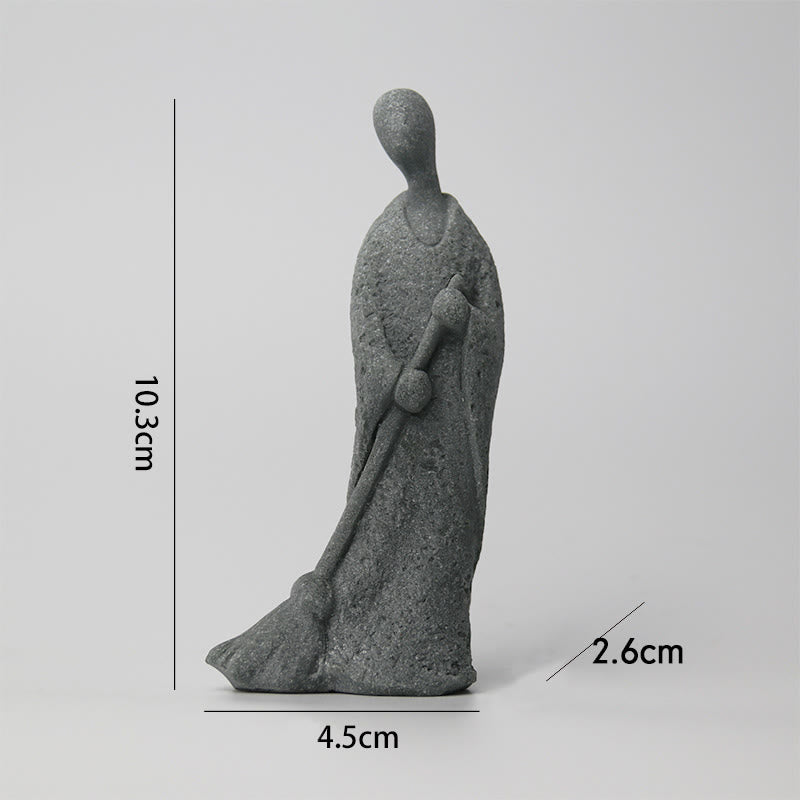 Buddha Stones Meditación Buda Monje Serenidad Decoración del Hogar