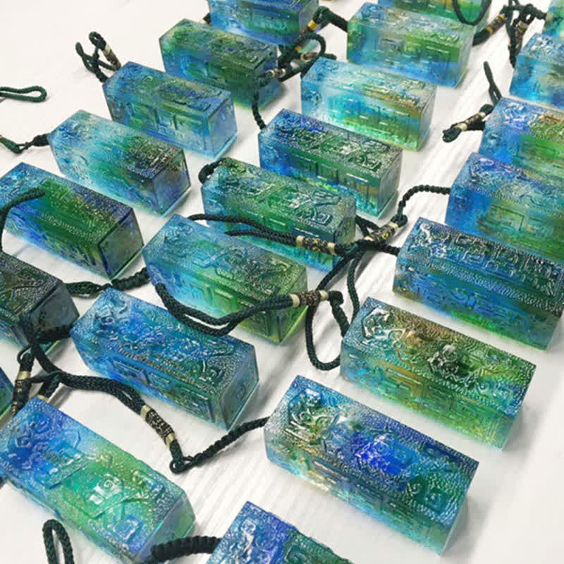 Pieza de arte de cristal Liuli hecha a mano Feng Shui, decoración para el hogar y la Oficina