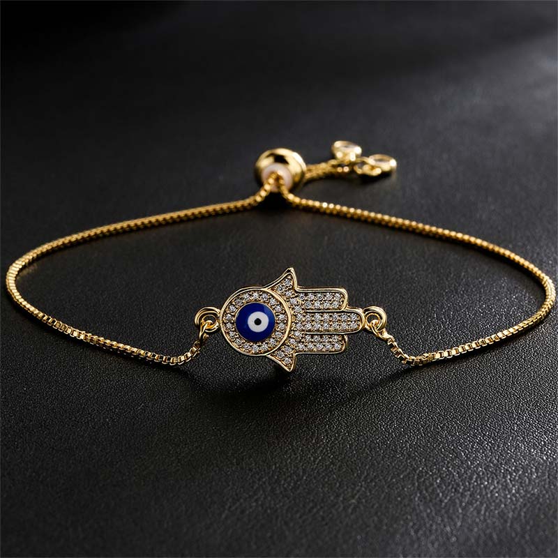 Pulsera de coraje con protección contra el mal de ojo con Buddha Stones