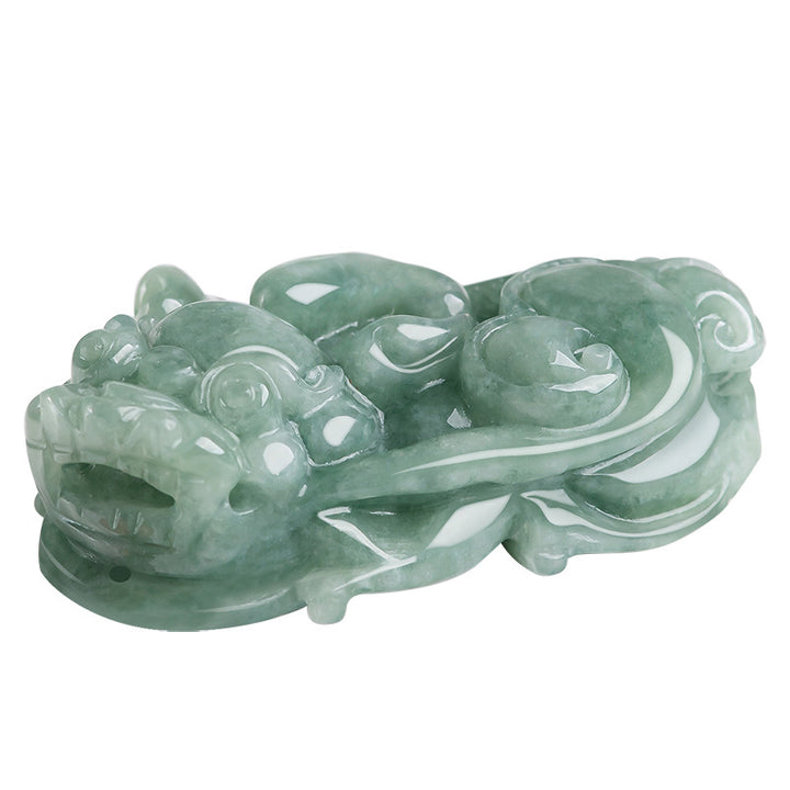 Buddha Stones Jade PiXiu Riqueza Suerte Collar Colgante - image 11
