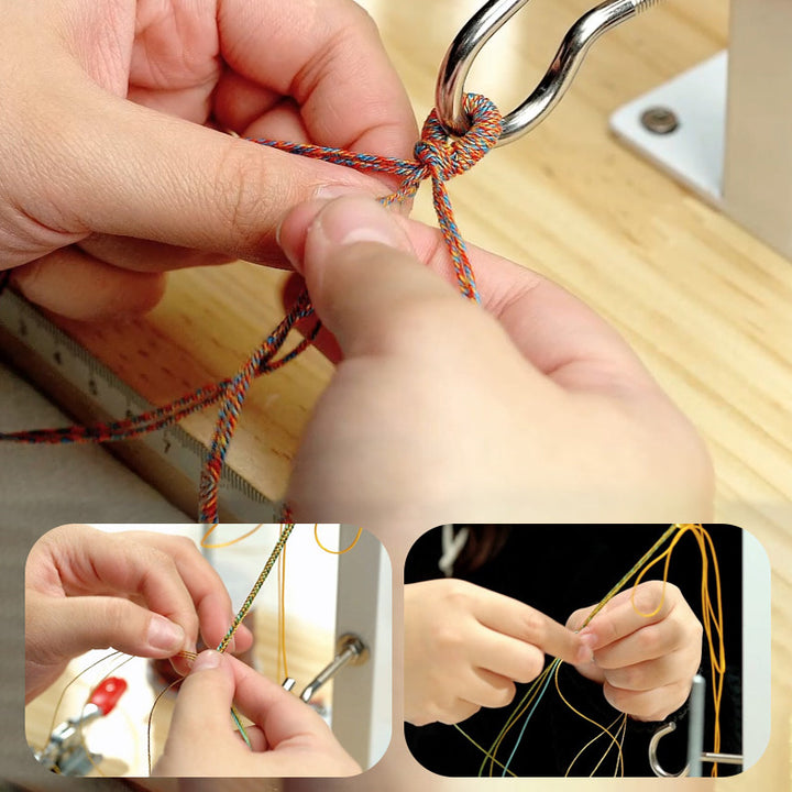 Pulsera trenzada de la suerte con cuerda a escala de dragón, cinco dioses tibetanos hechos a mano con Buddha Stones