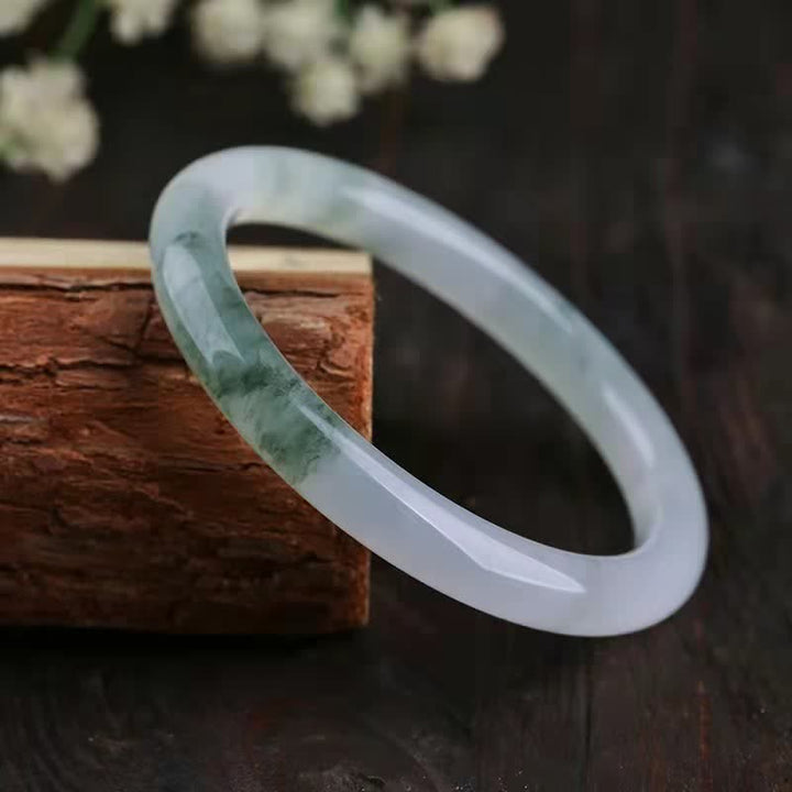 Brazalete de bendición de suerte de abundancia de jade