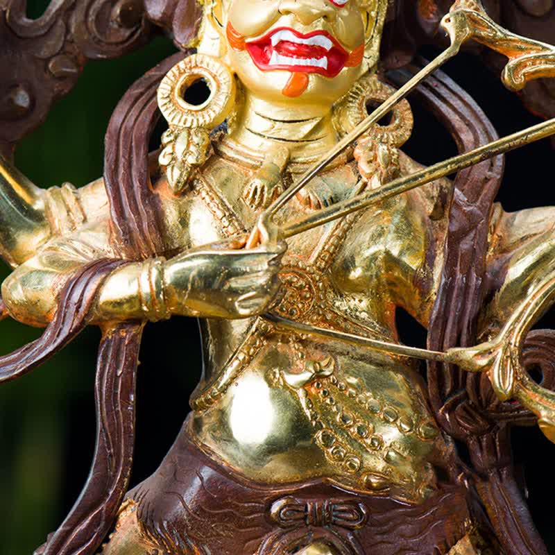 Figura de Buda Kurukulla, estatua de cobre de serenidad, decoración del hogar