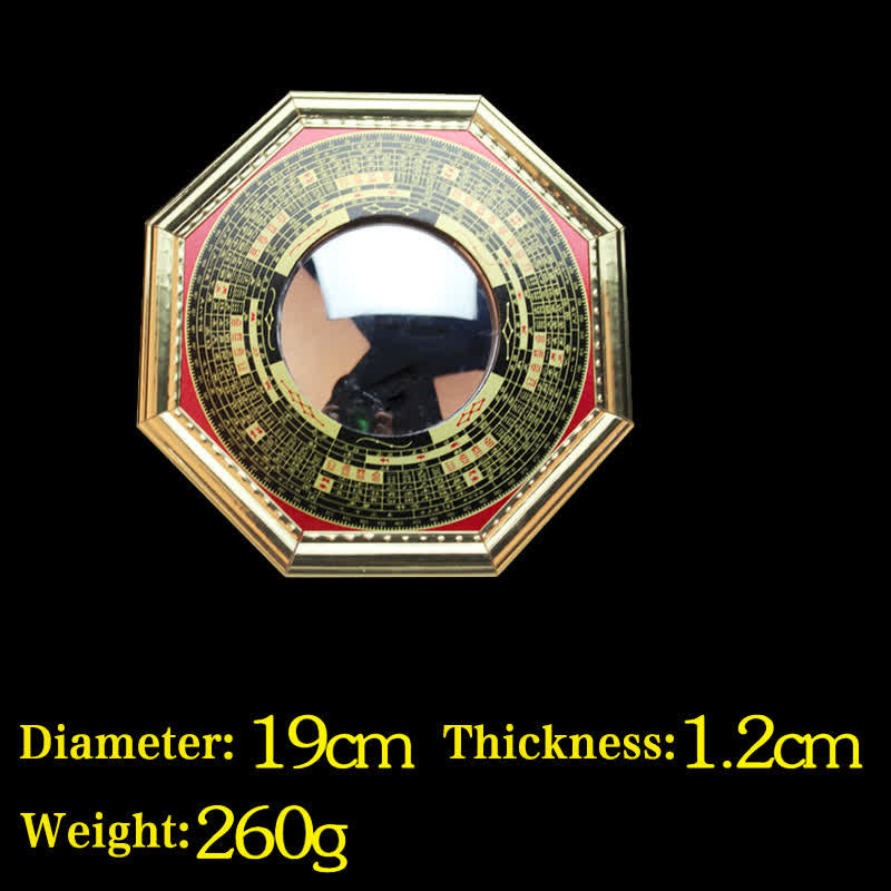 Feng Shui Bagua Mapa Equilibrio Armonía Sala Energía Mapa Espejo