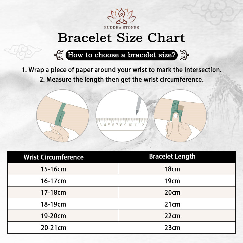 Brazalete de pulsera de fuerza de éxito de dragón de plata de ley 925 con Buddha Stones