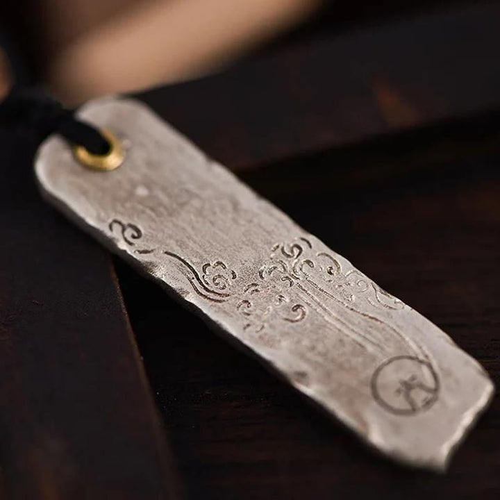 Buddha Stones haciendo una fortuna, carácter chino, moneda de cobre, colgante de collar de riqueza - image 3