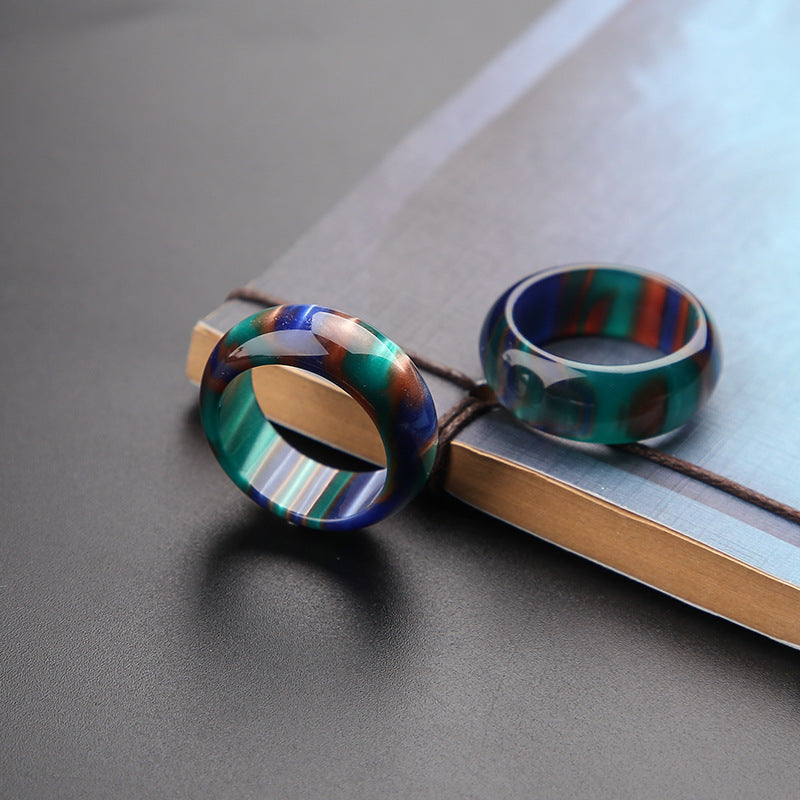 Anillo de pulsera positiva Mala de sauce marino colorido con Buddha Stones - image 7