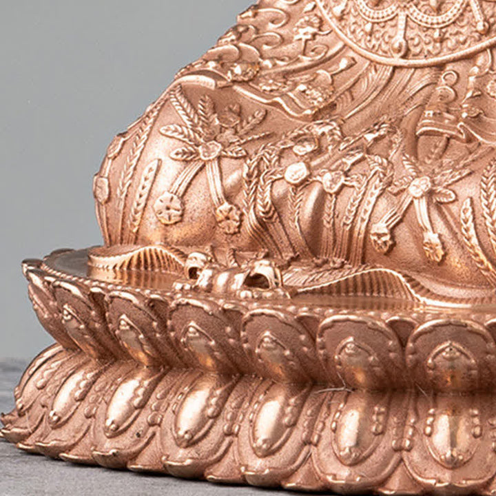 Estatua de cobre hecha a mano de la compasión de la estatuilla de Buda Shakyamuni Decoración