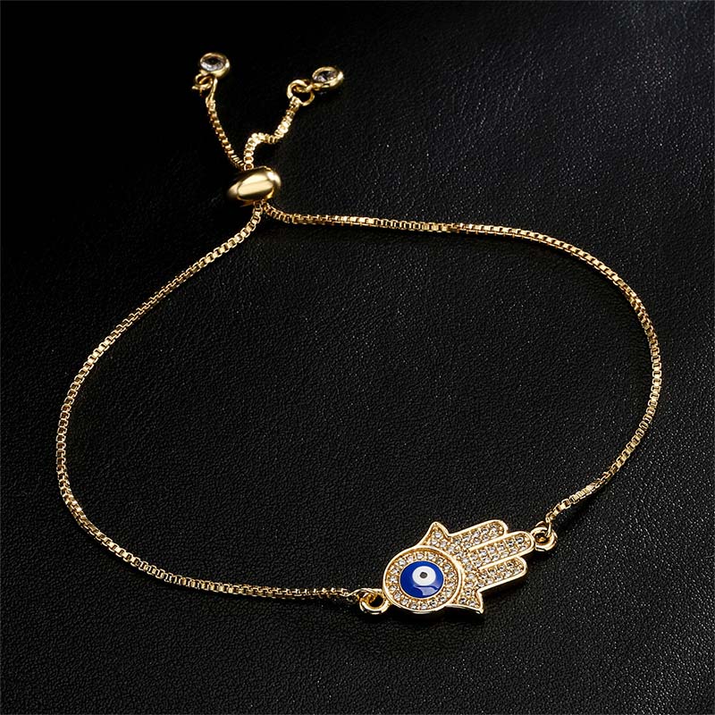 Pulsera de coraje con protección contra el mal de ojo con Buddha Stones