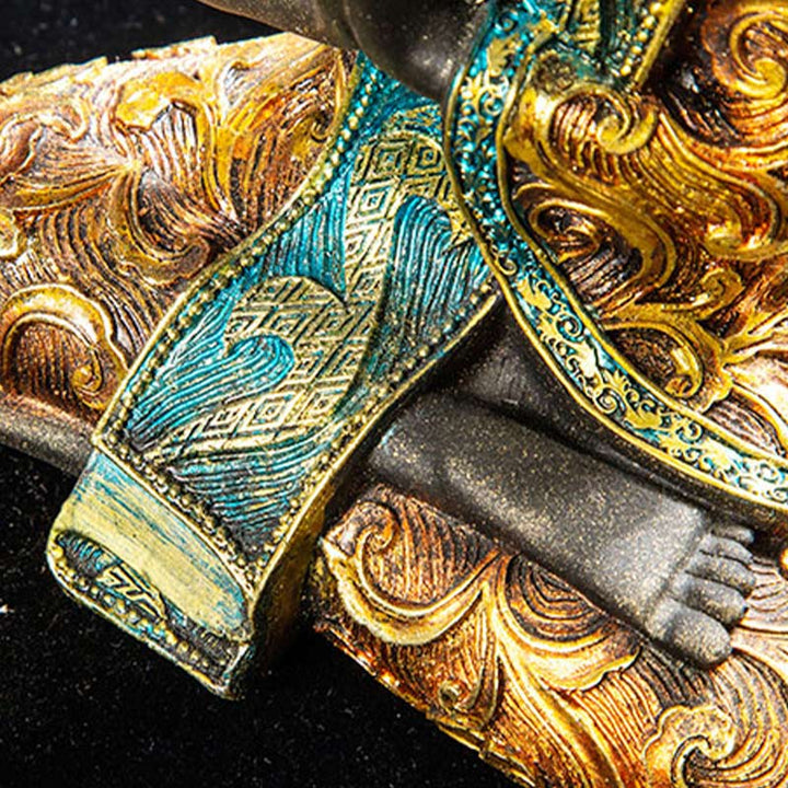 Buddha Stones Buda tibetano Decoración FengShui