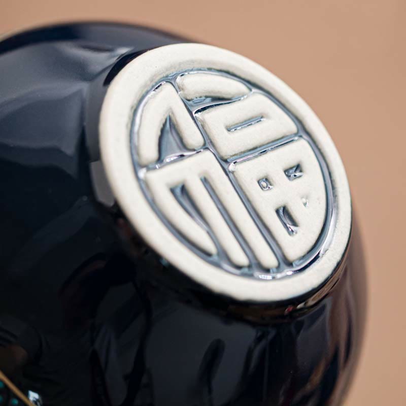 Juego de té chino Gongfu con Buddha Stones , tetera de cerámica, bolsa de regalo portátil