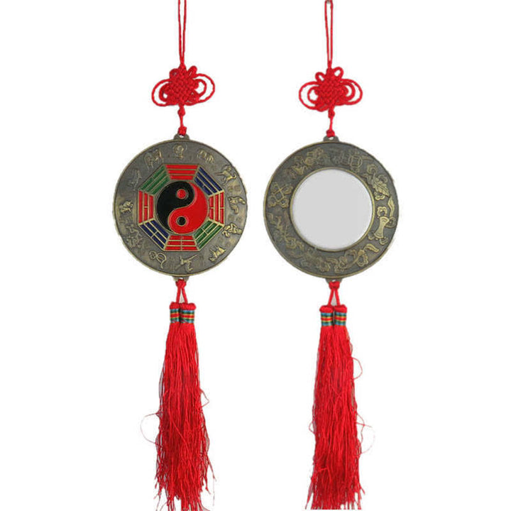 Feng Shui Bagua Mapa Chino Anudado Armonía Energía Mapa Espejo