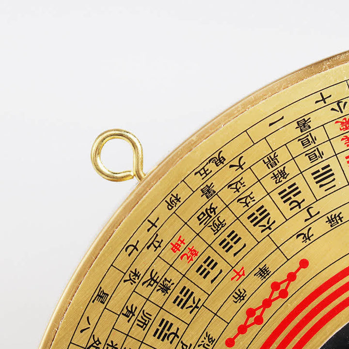 Mapa Feng Shui Bagua Moneda de cobre Equilibrio anudado chino Mapa de energía