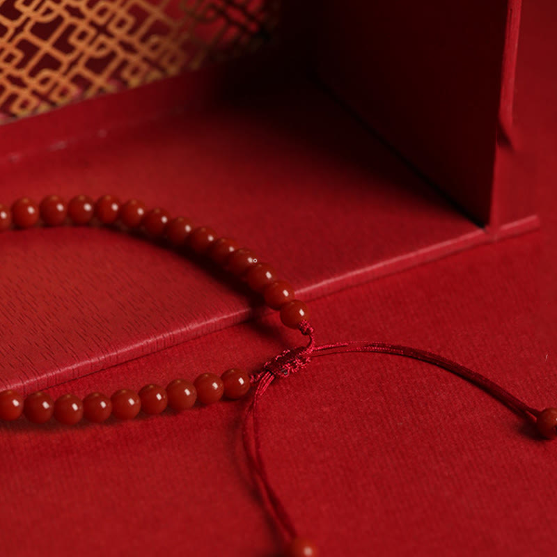 Pulsera de confianza con hebilla de paz doble de jade hetiano de ágata roja natural con Buddha Stones