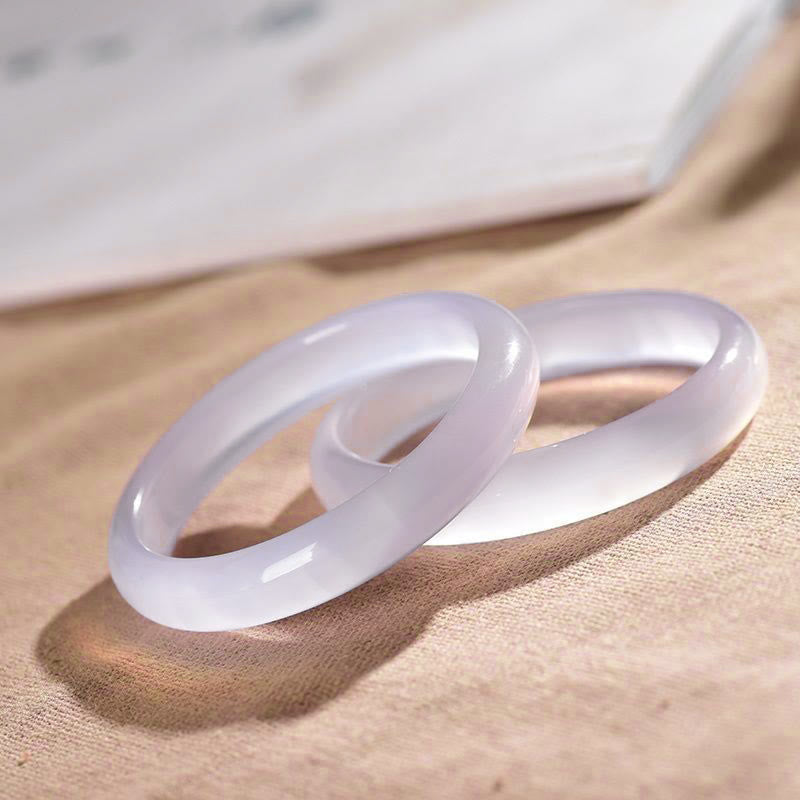 Brazalete de protección calmante de jade púrpura natural con Buddha Stones