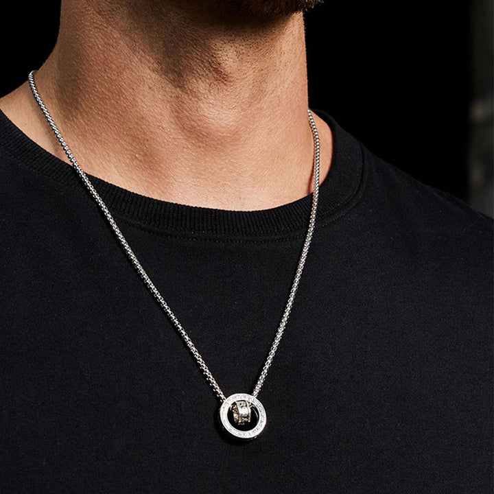 Buddha Stones tibetano Om Mani Padme Hum tallado paz pureza cadena collar colgante - image 13