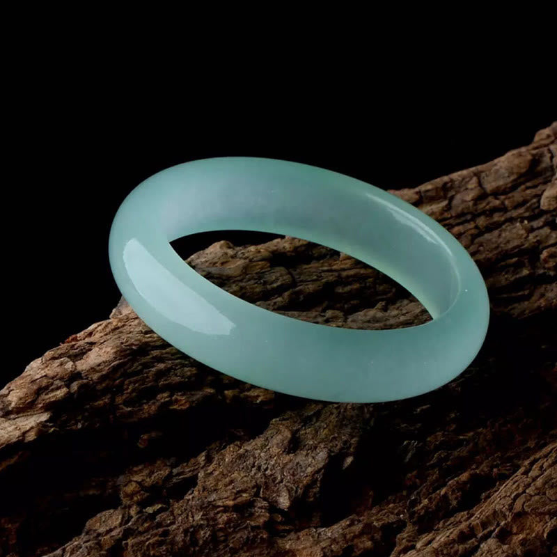 Pulsera de prosperidad curativa de la suerte de jade natural con Buddha Stones