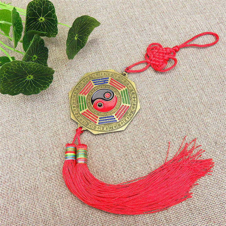 Feng Shui Bagua Mapa Chino Anudado Armonía Energía Mapa Espejo