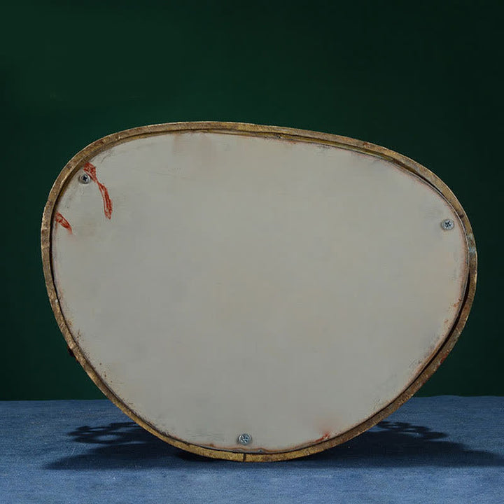 Decoración de estatua de cobre Bodhisattva Green Tara Hope