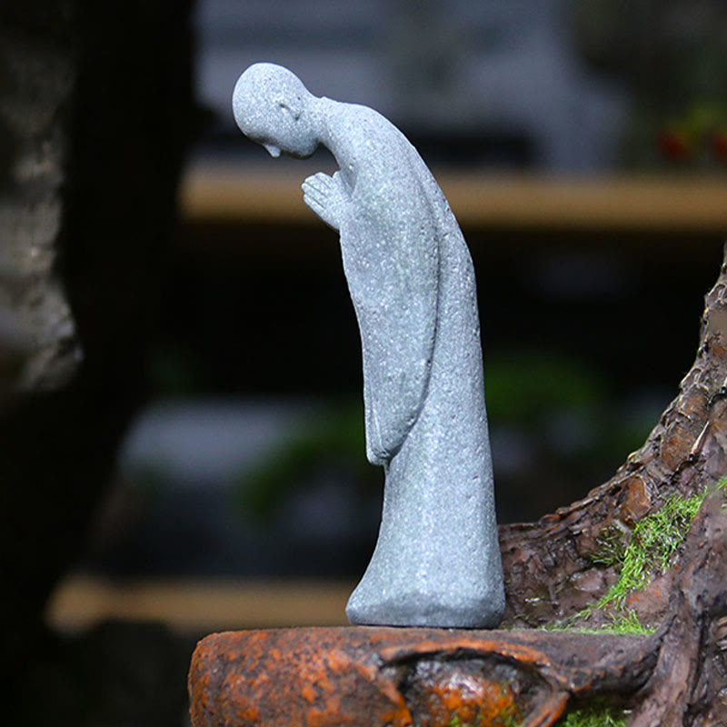 Buddha Stones Meditación Buda Monje Serenidad Decoración del Hogar