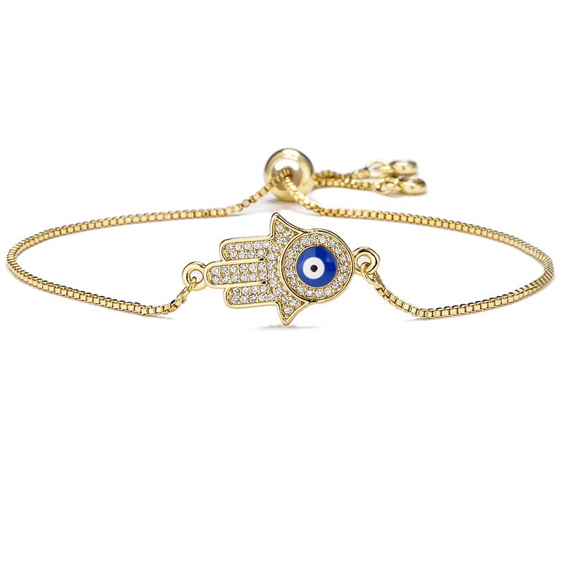 Pulsera de coraje con protección contra el mal de ojo con Buddha Stones