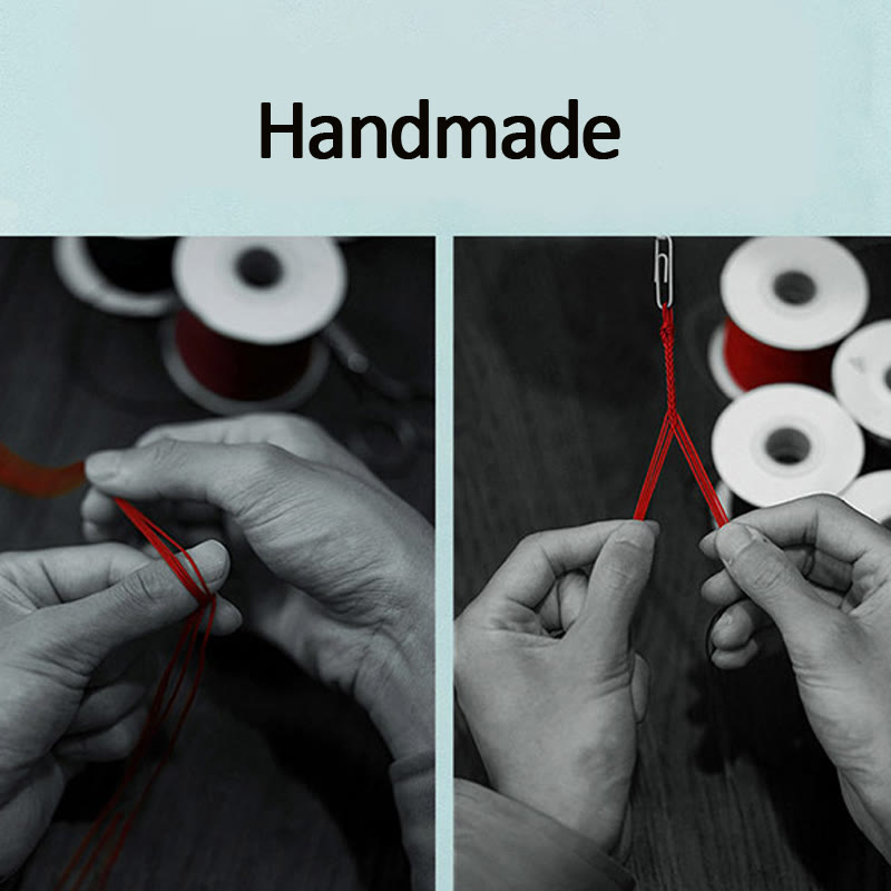 Buddha Stones auspicioso personaje Fu paz y alegría suerte pulsera multicolor hecha a mano para niños y adultos